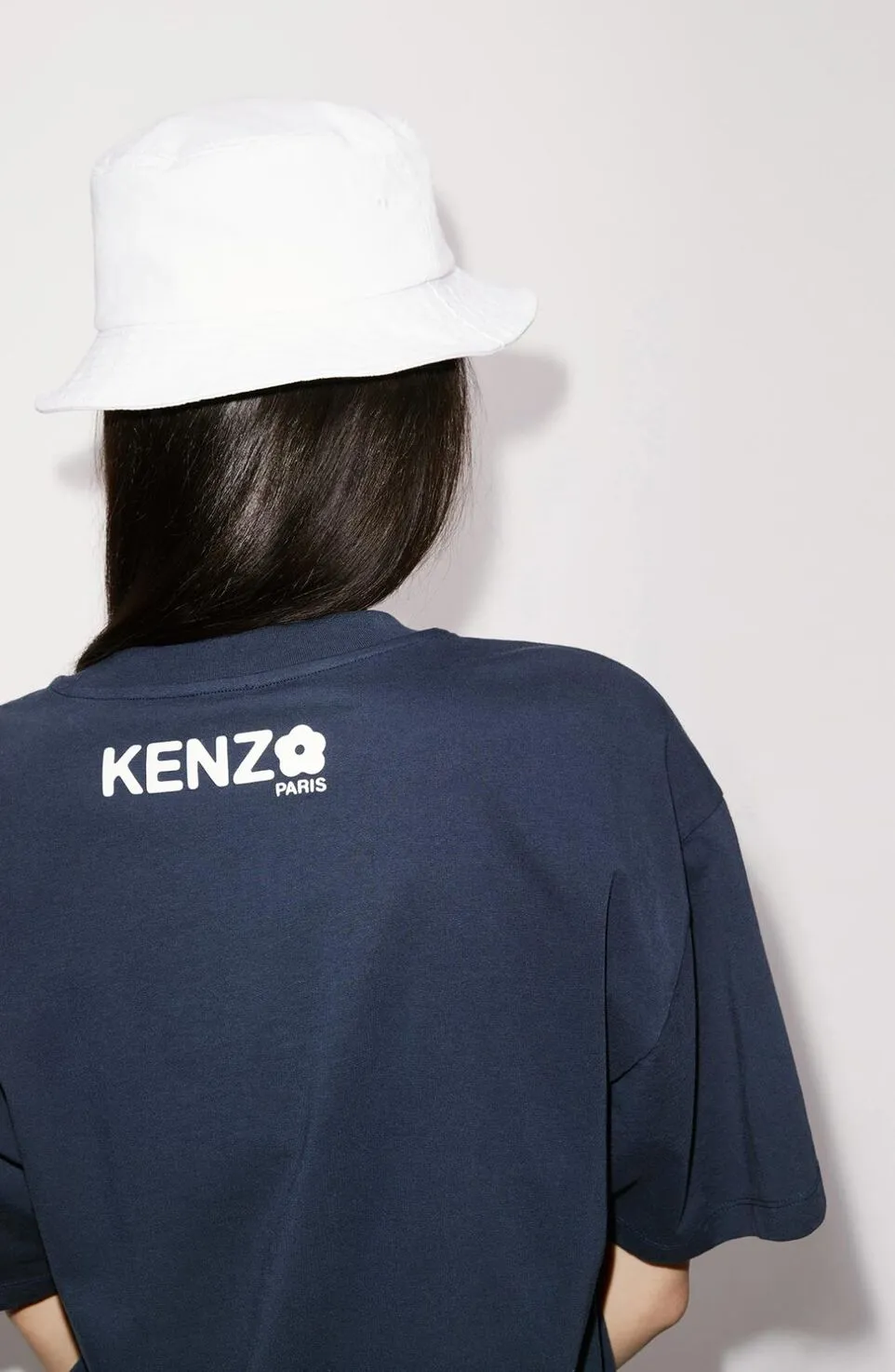Kenzo BOKE FLOWER 2.0 University Jungle Team 'BOKE FLOWER' T-SHIRT Color: Black Tibetan Blue White Size: M L XL XXL Three Standards Style Number: K 53